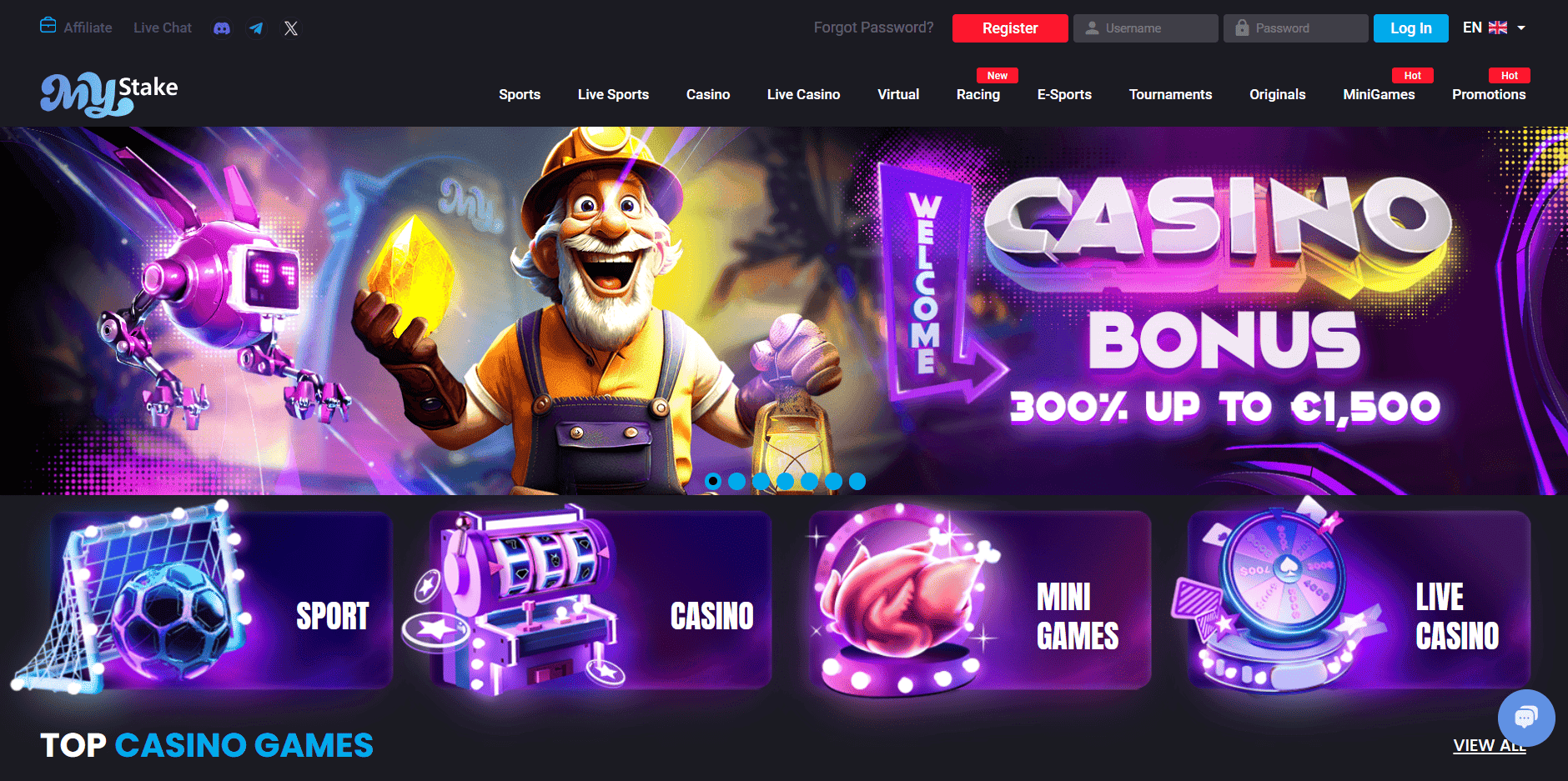 MyStake casino